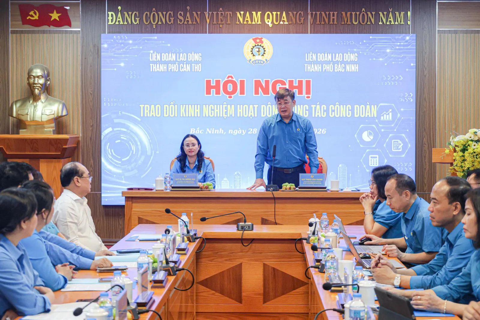 Công đoàn Bắc Ninh chia sẻ cách kết nối hơn 660.000 đoàn viên với Công đoàn Cần Thơ - Ảnh 1.