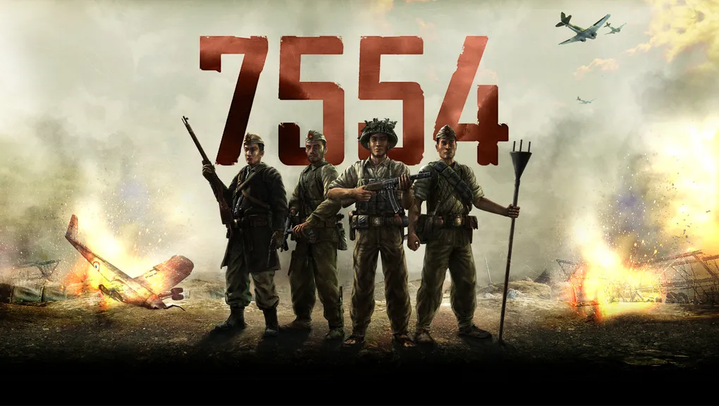 Game 7554 do Hiker Games phát hành năm 2011 lấy bối cảnh lịch sử thời kỳ kháng chiến chống Pháp, tựa game lấy từ ngày kỷ niệm chiến thắng Điện Biên Phủ 7/5/1954. Ảnh: Hiker Games