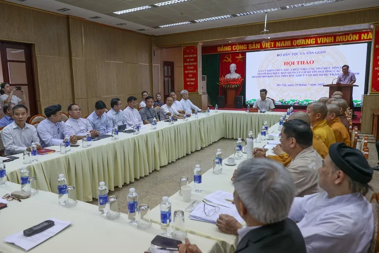 Hoàn thành Nghị định hướng dẫn thi hành Luật Tín ngưỡng, tôn giáo trong tháng 11/2026- Ảnh 1.