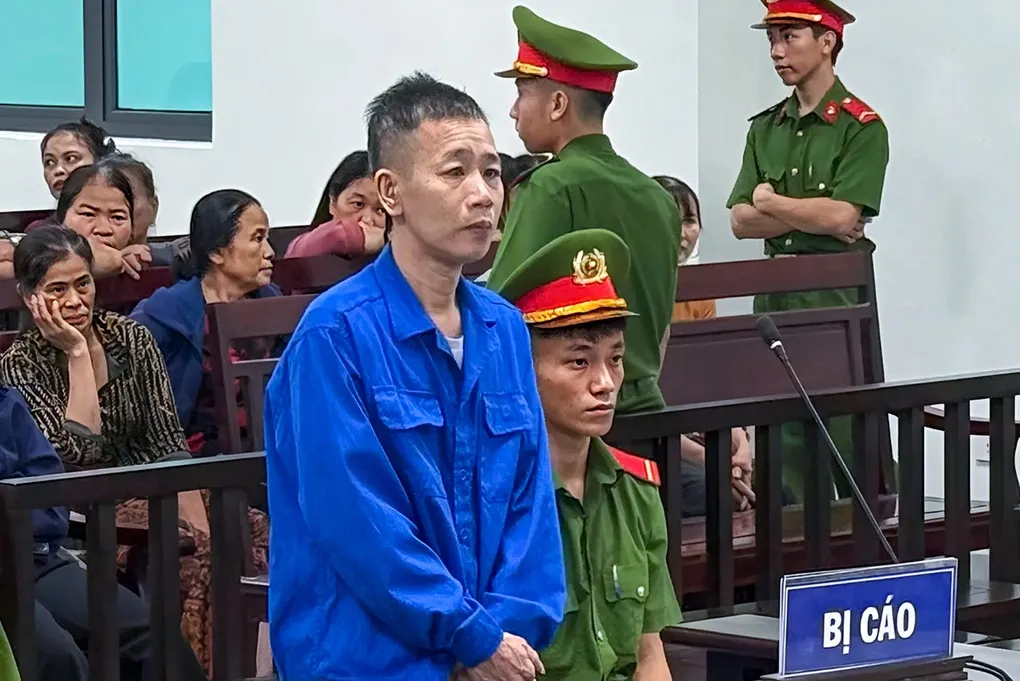 Bị cáo Thắng tại tòa. Ảnh: Hùng Lê