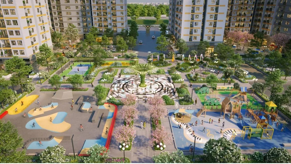 Hơn 40 tiện ích nội khu cùng hệ tiện ích của đô thị gần 75 ha tại Soul Center Vân Trung. Ảnh: HMS Invest
