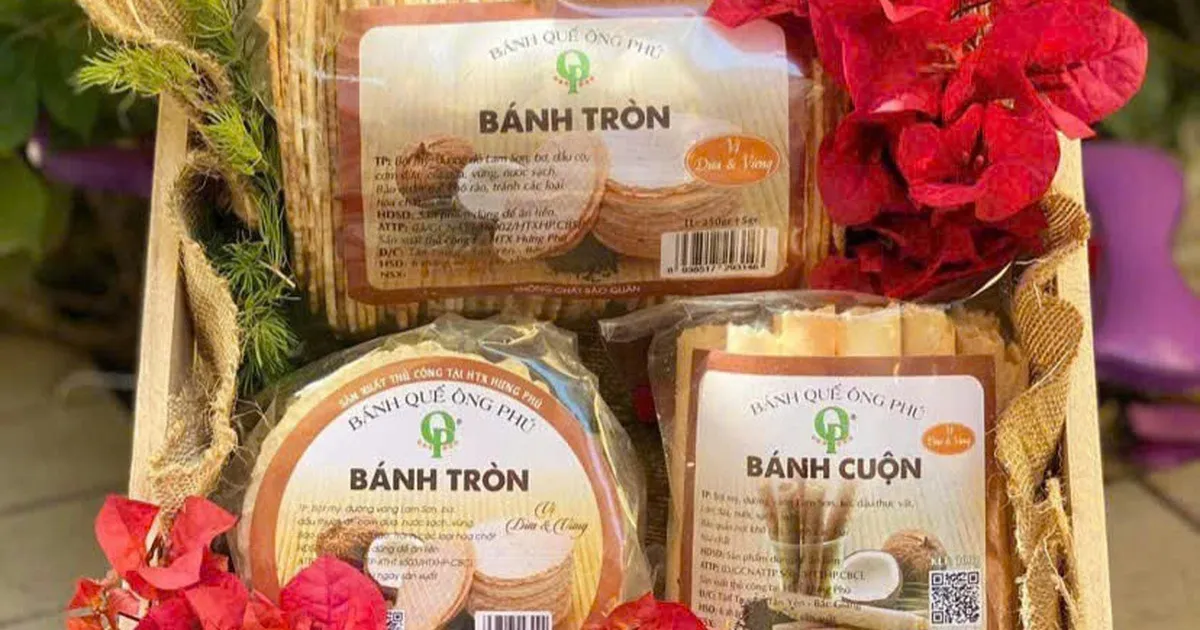 Bánh quế ông Phú - khi nghề truyền thống phát triển thương hiệu OCOP
