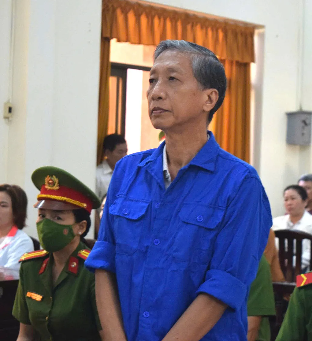 Lê Văn Mót tại phiên tòa ngày 18/9/2026. Ảnh: An Phú