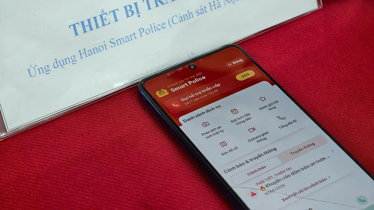 Người dân sắp theo dõi camera giao thông qua ứng dụng Hanoi Smart Police