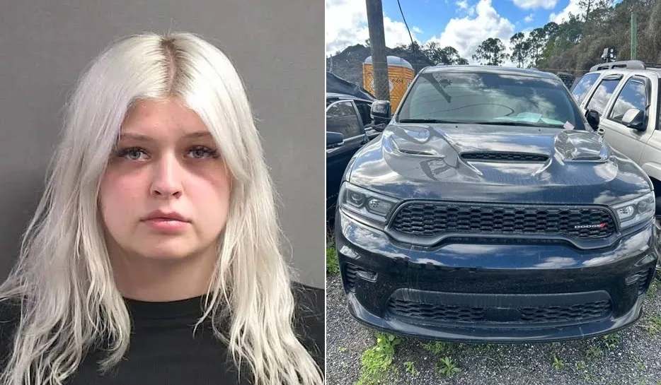 Lindsey Isaacs bị bắt, xe bị thu giữ vì cáo buộc gây tai nạn chết người. Ảnh: Volusia County Division Of Corrections, Yourdaytonalawyer