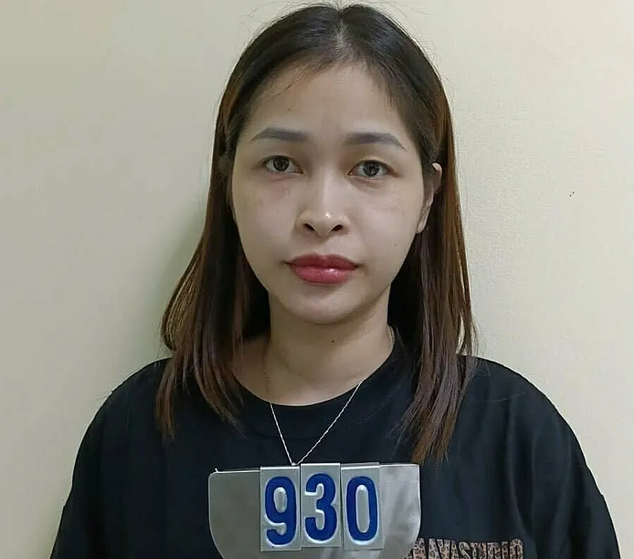 Nguyễn Thị Thanh Tâm lúc bị bắt. Ảnh: Công an cung cấp