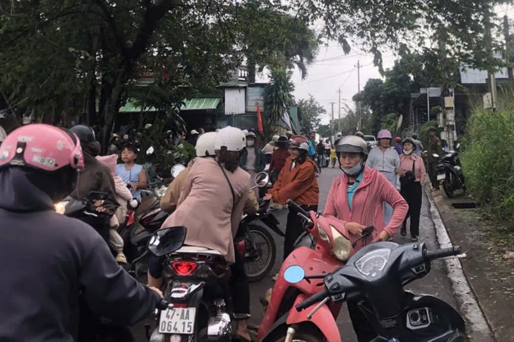 Khu vực nơi xảy ra án mạng. Ảnh: Ngọc Oanh