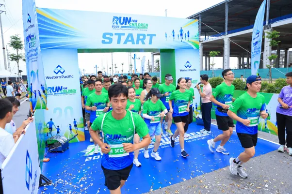 Western Pacific Group đánh dấu 20 năm thành lập với giải chạy ‘Run For Children 2026’ - Ảnh 1.