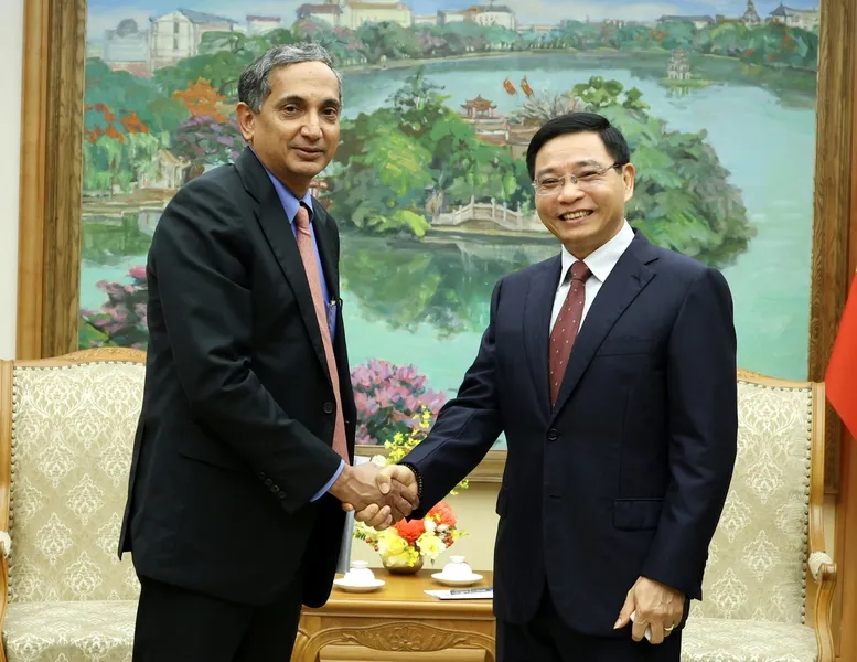 Phó Thủ tướng Nguyễn Văn Thắng tiếp Giám đốc IMF khu vực châu Á - Thái Bình Dương- Ảnh 1.