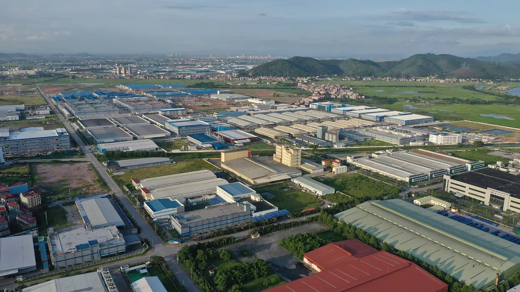 Khu công nghiệp Đình Trám, Bắc Ninh. Ảnh: Thanh Hải
