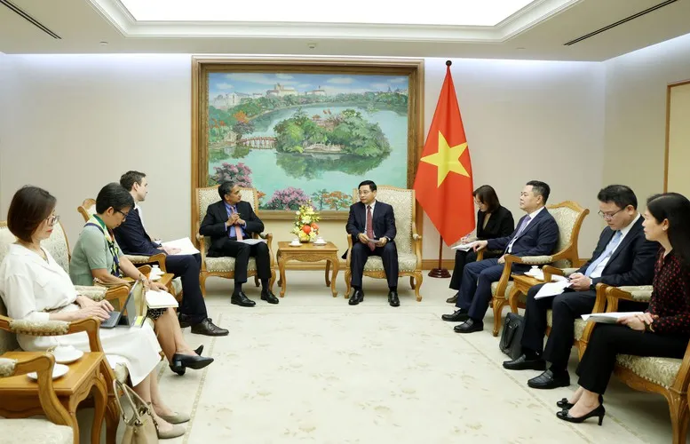 Phó Thủ tướng Nguyễn Văn Thắng tiếp Giám đốc IMF khu vực châu Á - Thái Bình Dương- Ảnh 2.