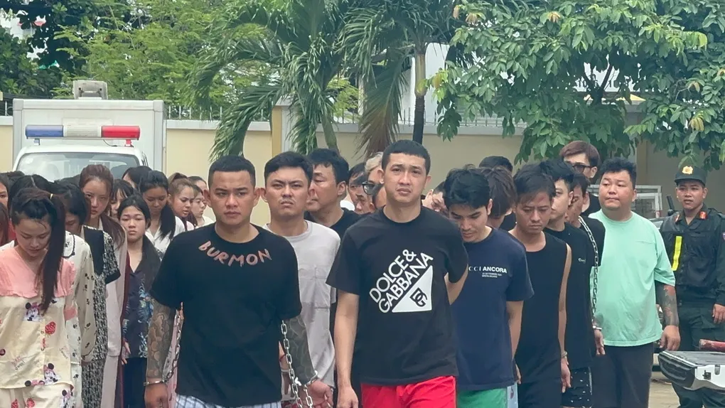 Những nghi phạm trong chuyên án liên quan Hoàng Nato. Ảnh: Công an TP HCM