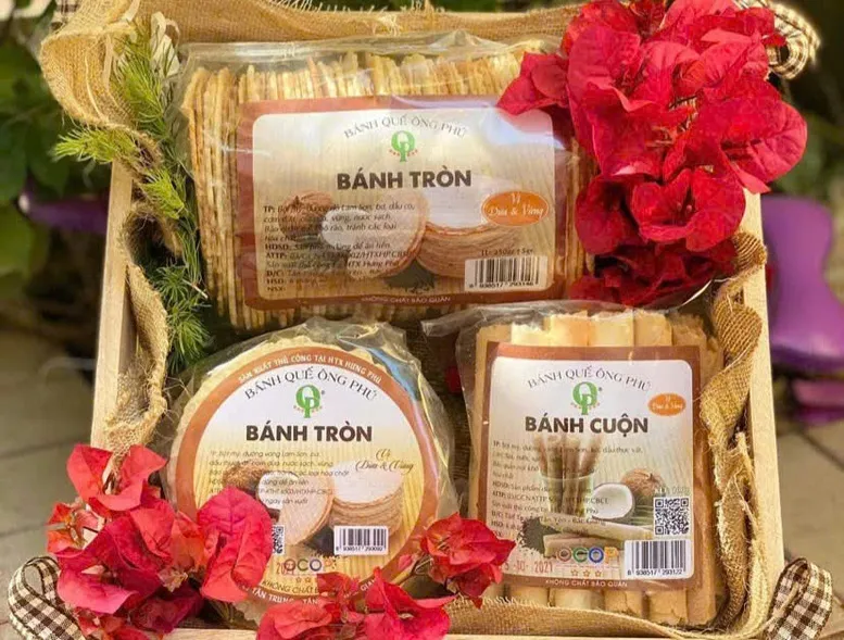 Bánh quế ông Phú - khi nghề truyền thống phát triển thương hiệu OCOP- Ảnh 1.