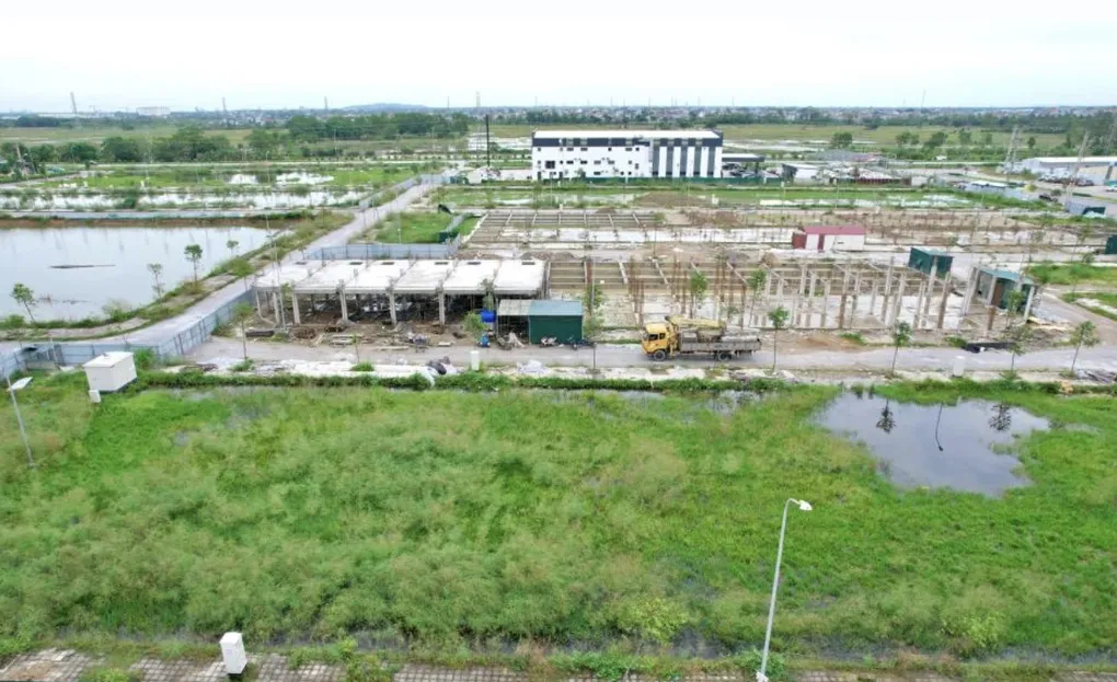 Dự án khu dân cư Quảng Thành do Công ty Đông Á trúng đấu giá. Ảnh: Lam Sơn