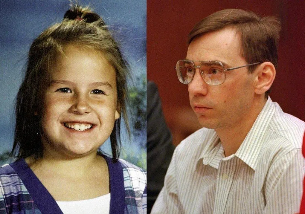 Jesse Timmendequas (phải) hầu tòa năm 1996 vì vụ sát hại cô bé Megan Kanka. Ảnh: Lehighvalleylive