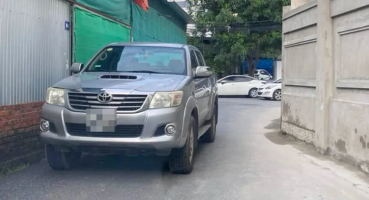 Hiện trường vụ việc, ngày 23/9. Ảnh: Công an cung cấp