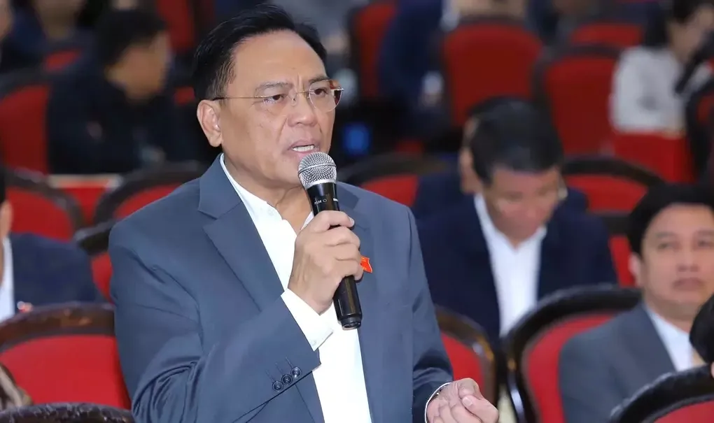 Ông Cao Tiến Đoan trước khi bị bắt. Ảnh: Lam Sơn