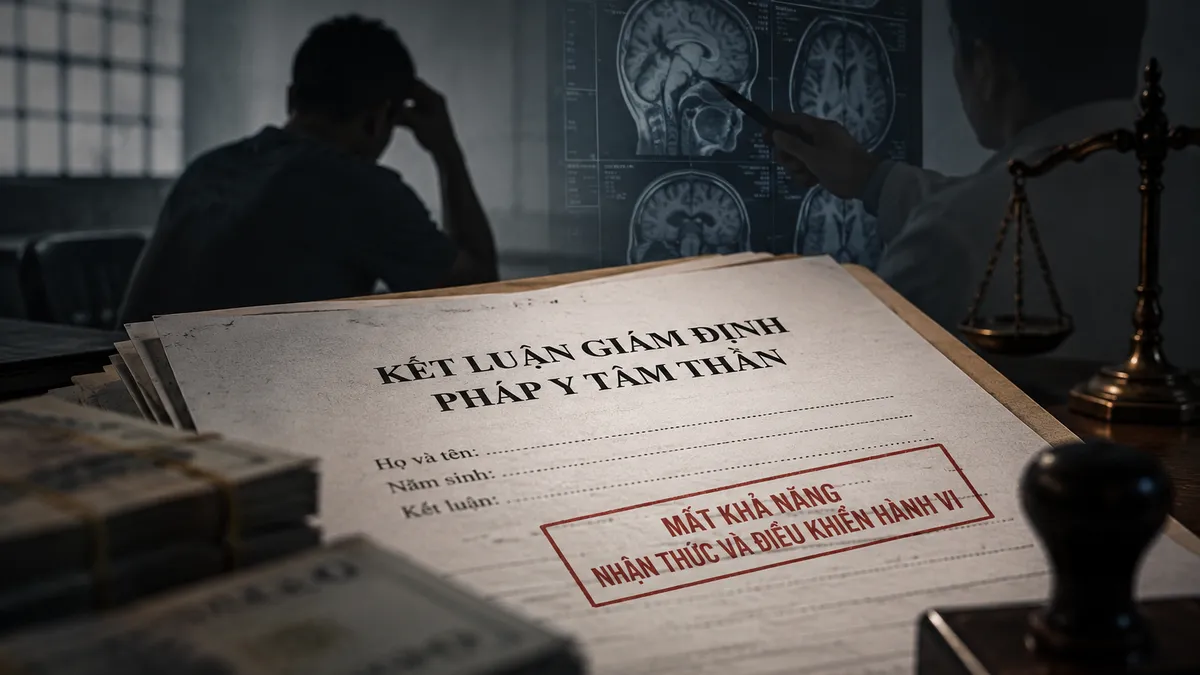 Khi kết luận tâm thần trở thành công cụ 'chạy án'