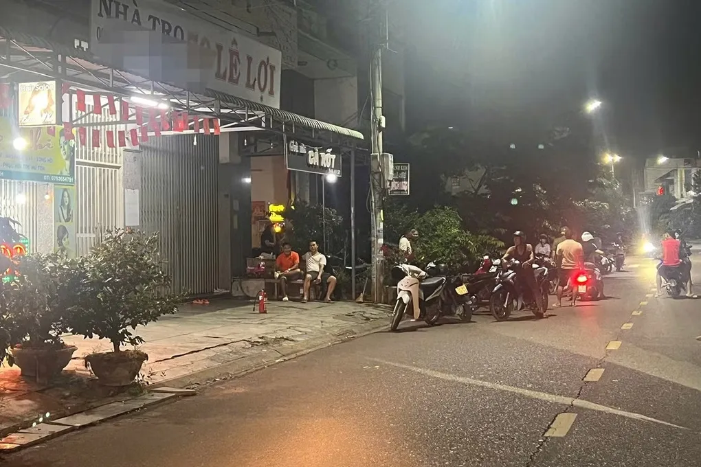 Dãy nhà trọ nơi xảy ra án mạng. Ảnh: Đỗ Hiến