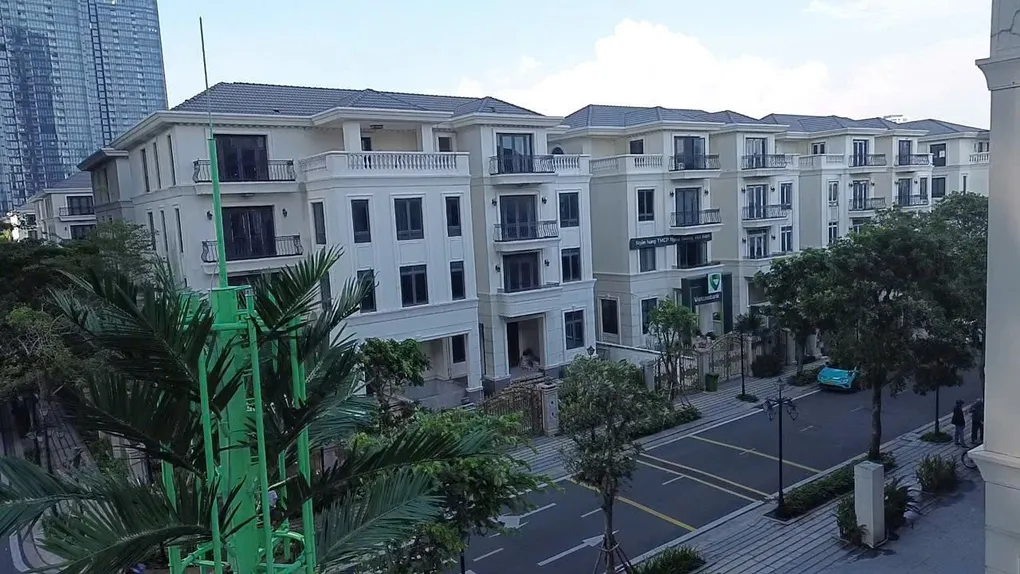 Các căn villa của nguyên đơn. Ảnh: đương sự cung cấp