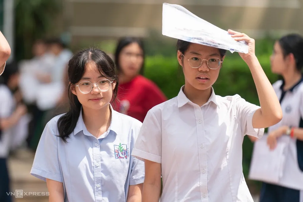 Học sinh Hà Nội thi lớp 10, tháng 5/2026. Ảnh: Hoàng Giang