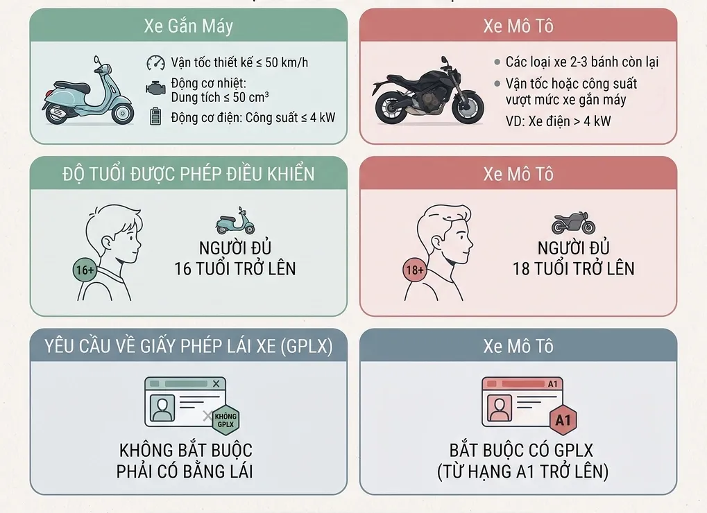 Vì sao xe máy điện tốc độ tối đa chỉ 50 km/h vẫn có thể bị cấm với học sinh?
