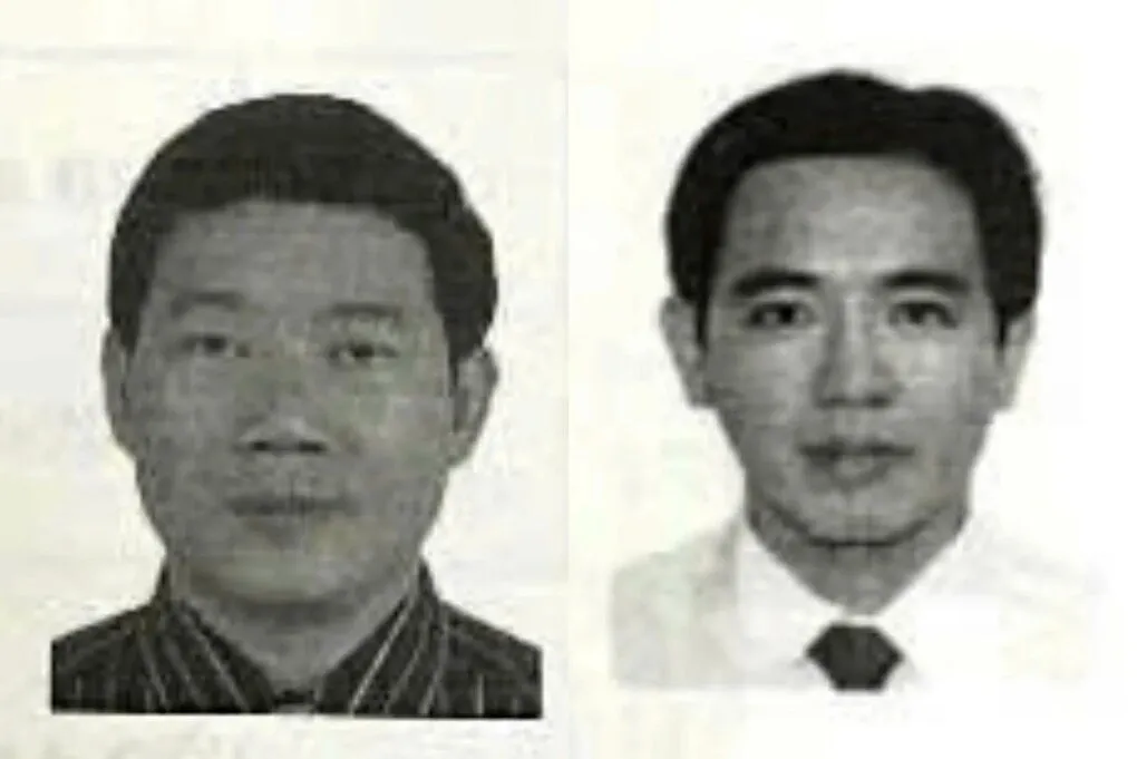 Bị can Đỗ Hoàng Linh (trái) và Trần Trọng Nghĩa. Ảnh: Bộ Công an