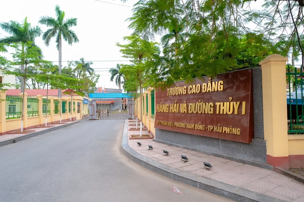 Trường cao đẳng Hàng hải và Đường thủy I. Ảnh: Nhà trường cung cấp