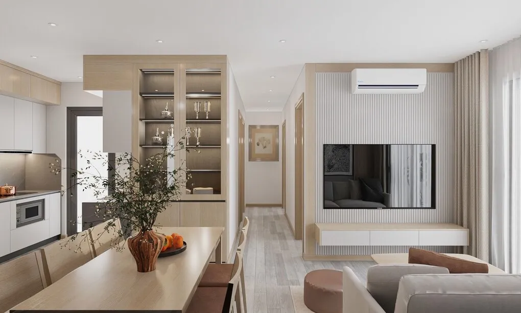 Phối cảnh không gian sống trong căn hộ Phoenix Homes. Ảnh: CĐT