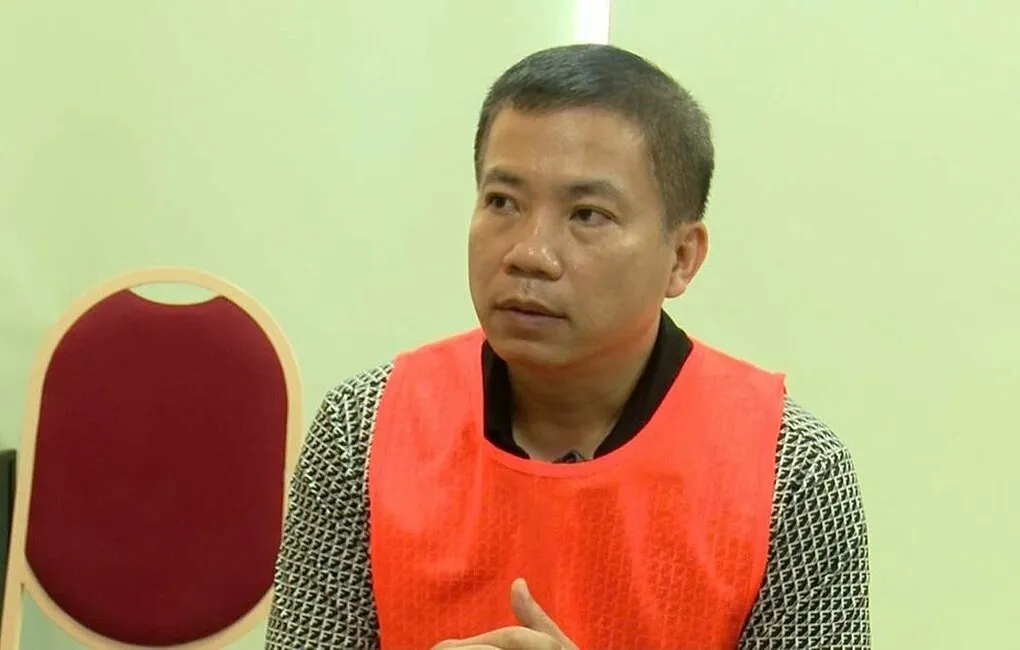 Phó tổng giám đốc Bánh kẹo Thăng Long Vũ Ngọc Vinh. Ảnh: Công an cung cấp