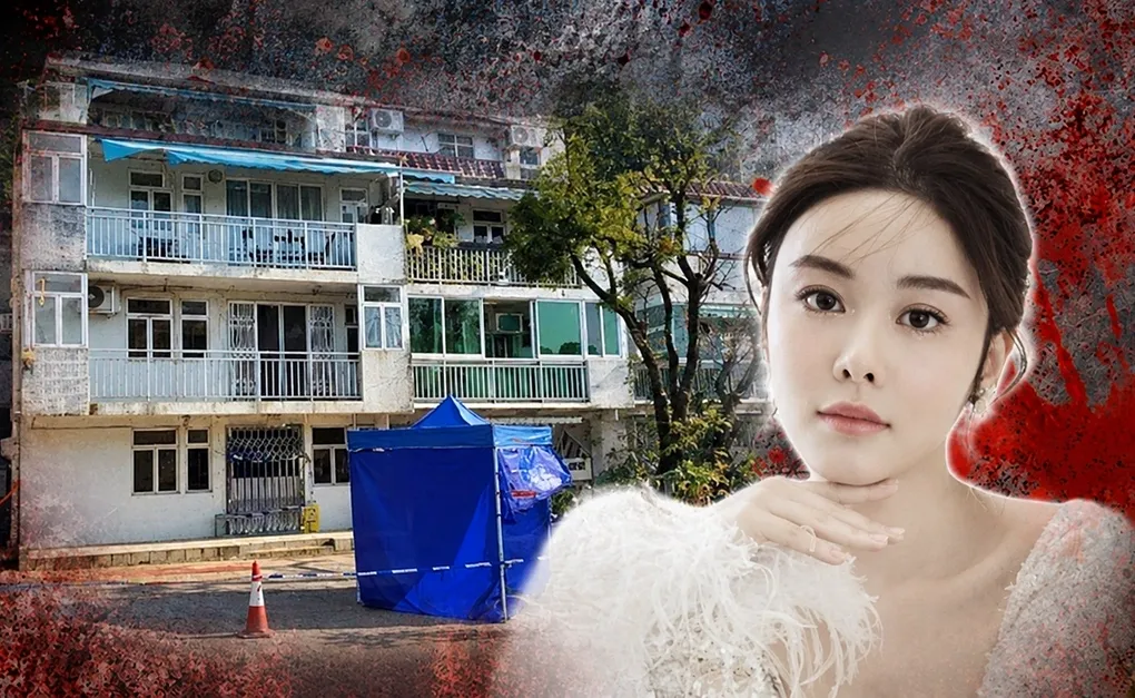 Thái Thiên Phượng và căn nhà ở thôn Lung Mei - nơi các bộ phận thi thể cô được tìm thấy. Ảnh: ON