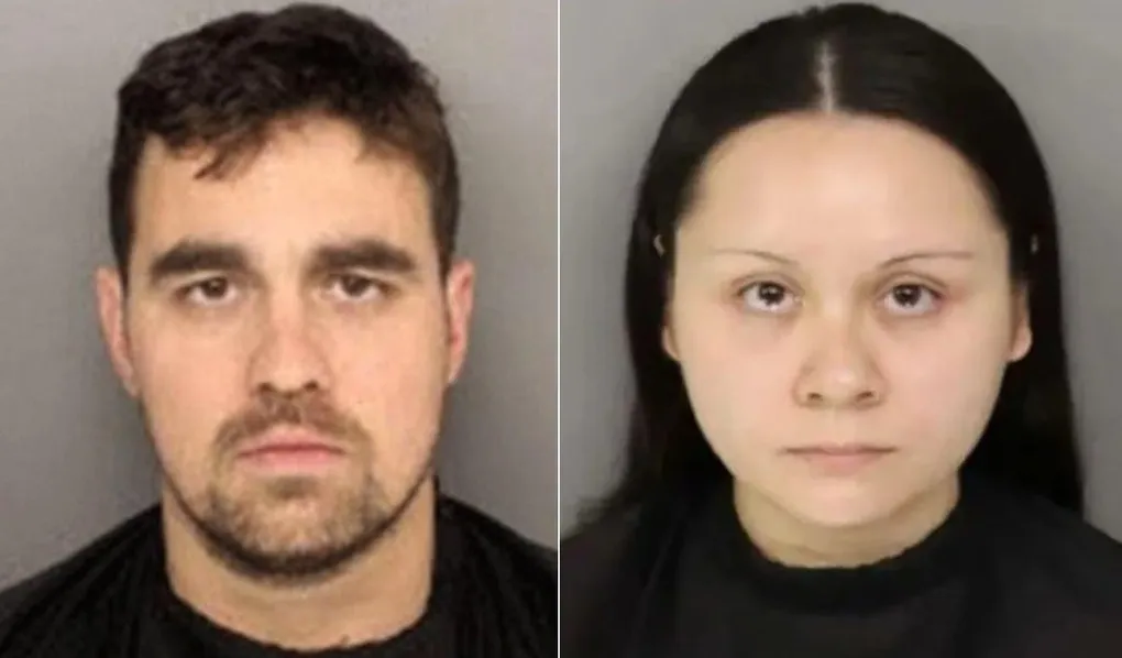 John Blauvelt (trái) và Hannah Thompson. Ảnh: Simpsonville Police Department