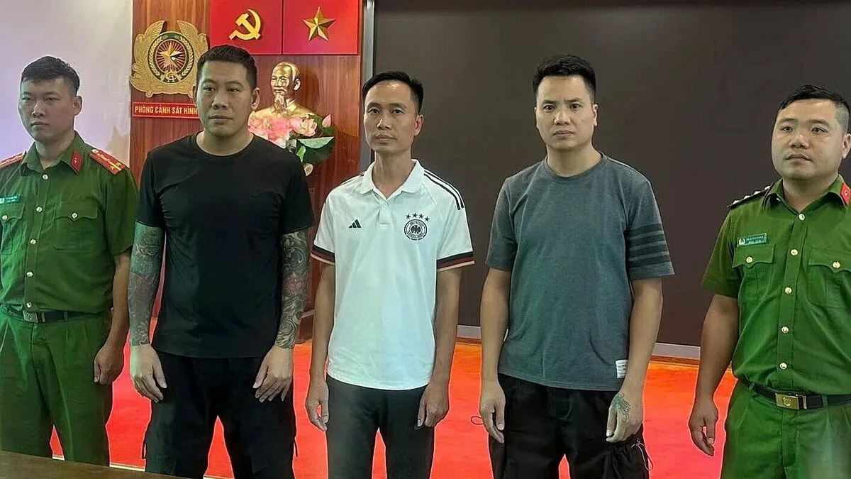 Làm phim bạo lực giang hồ, 'Hưng Lộc', 'Nam phập' bị bắt